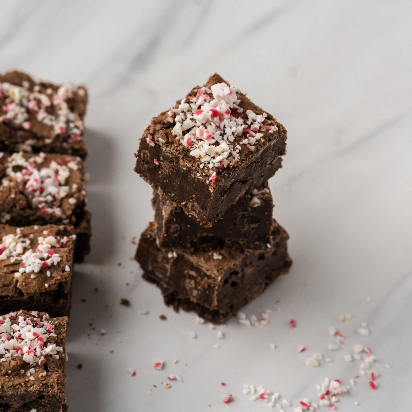 peppermint brownie