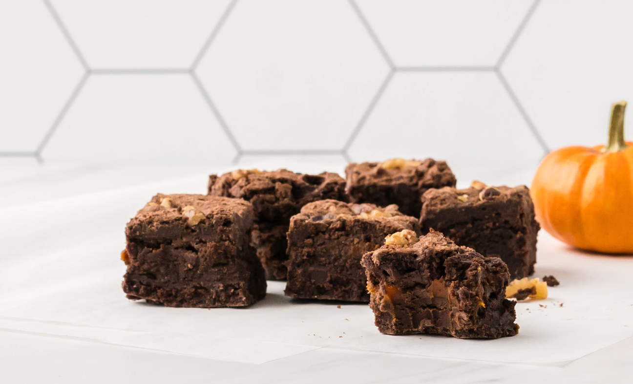 pumpkin brownies