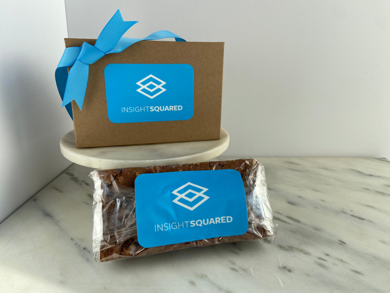 corporate example of a brownie box