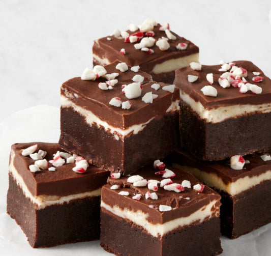Peppermint Cream Brownies