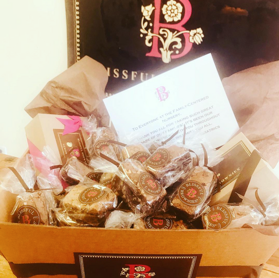 corporate brownie bundle box example